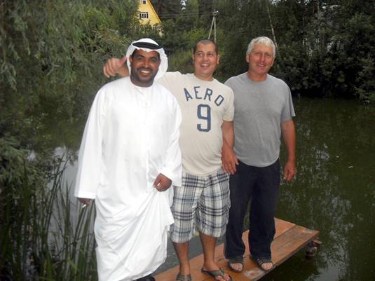 гости из далекого Аравийского побережья Халави Баха Мансур и Алдугори Махамед Абдулла 